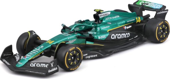 Bburago, F1 versenyautó, Aston Martin AMR25, 1:43 Bburago, F1 versenyautó, Aston Martin AMR25, 1:43
