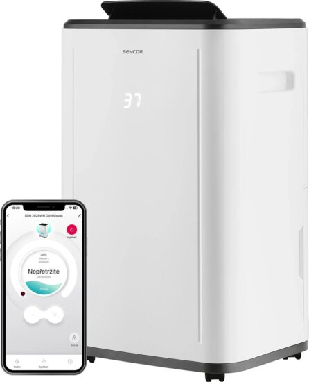 Sencor SDH 2028WH WiFi páramentesítő Sencor SDH 2028WH WiFi páramentesítő
