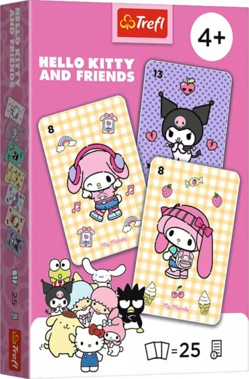 Trefl, Old Maid kártyajáték - Hello Kitty