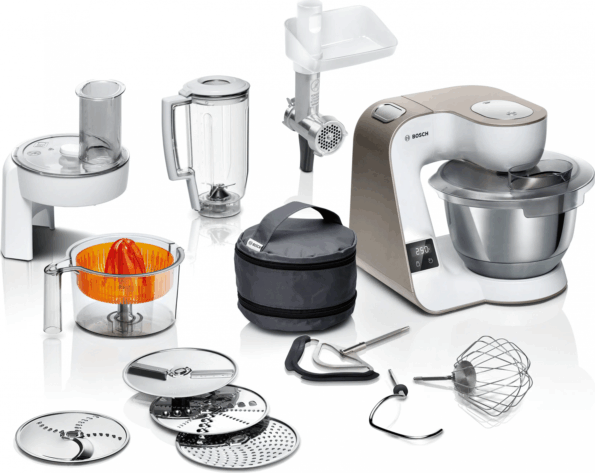 Bosch MUM 5 Serie 4 MUM5XW40 konyhai robotgép mérleggel, 1000W, fehér Bosch MUM 5 Serie 4 MUM5XW40 konyhai robotgép mérleggel, 1000W, fehér