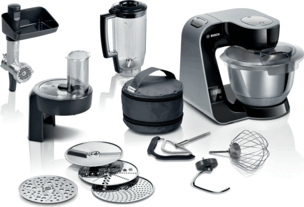 Bosch MUM 5 Serie 4 MUM5XC4E konyhai robotgép mérleggel, 1000W, fekete Bosch MUM 5 Serie 4 MUM5XC4E konyhai robotgép mérleggel, 1000W, fekete
