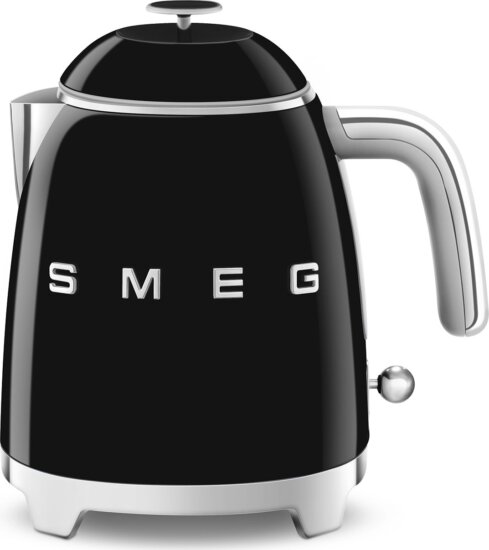 SMEG Retro Mini vízforraló, 0,8 l, fekete SMEG Retro Mini vízforraló, 0,8 l, fekete