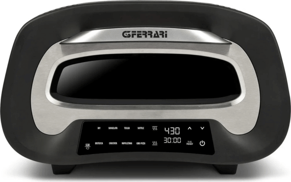 G3 Ferrari Pronto Pizza 2 Minuti G10186 pizzasütő, 1700W, fekete G3 Ferrari Pronto Pizza 2 Minuti G10186 pizzasütő, 1700W, fekete