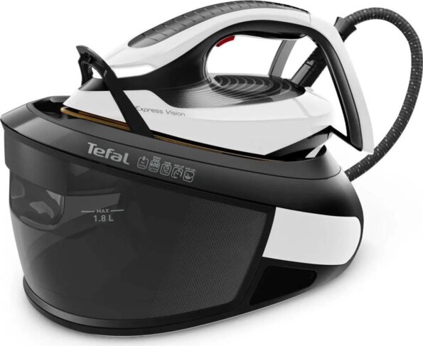 Tefal Express Vision SV8156E0 gőzállomás, 2800W, fekete-fehér Tefal Express Vision SV8156E0 gőzállomás, 2800W, fekete-fehér