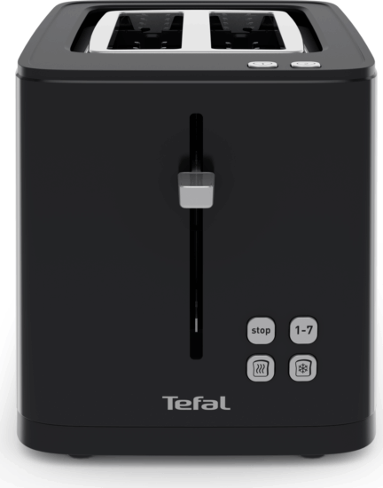 Tefal Digital TT640810 kenyérpirító, 2 szeletes, fekete Tefal Digital TT640810 kenyérpirító, 2 szeletes, fekete
