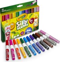 Crayola Silly Scents, Illatos filctoll készlet, 12 db-os