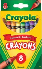 Crayola, Zsírkréta, 8 db-os