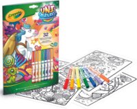 Crayola, Color & Activity állatkornis foglalkoztató 7 db filctollal