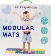 Ortho Puzzle, Ortopédiai masszázs szőnyeg szett, 10 db-os, Adventure