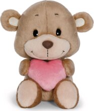 NICI, Maci szívvel plüssfigura, 22 cm