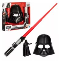 Hasbro, Star Wars, Darth Vader Sötét Oldal készlet, maszk, figura, lézerkard