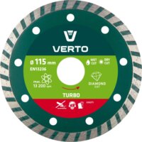 Verto 61H2T1 turbo gyémántvágó, 115mm Verto 61H2T1 turbo gyémántvágó, 115mm