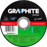 Graphite 57H720 kőzet vágókorong, 115mm