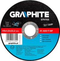 Graphite 57H705 fém vágókorong, 115mm
