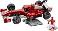 LEGO® Icons, Ferrari F2004 és Michael Schumacher