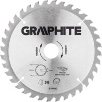 Graphite 57H682 körfűrészlap, 205mm, Z36 Graphite 57H682 körfűrészlap, 205mm, Z36