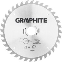 Graphite 57H679 körfűrészlap, 216mm, Z36 Graphite 57H679 körfűrészlap, 216mm, Z36