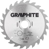 Graphite 57H668 körfűrészlap, 190mm, Z24 Graphite 57H668 körfűrészlap, 190mm, Z24