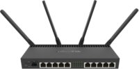 MikroTik RB4011iGS+5HacQ2HnD-IN (Wi-Fi 5, AC2000, kétsávos, 10× Gigabit, 1× SFP+)