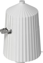 Alessi Plissé MDL07W citrusprés, 80W, fehér