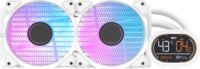 DarkFlash DH240D fehér processzor vízhűtő