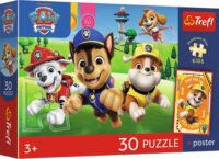 Trefl, Premium Plus Kids, Mancs őrjárat puzzle, 30 darabos