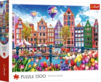Trefl, Színes Amszterdam puzzle, 1500 darabos