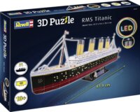 Revell, 3D RMS Titanic LED Edition puzzle, 266 darabos