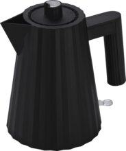 Alessi Plissé vízforraló, 1 l, fekete
