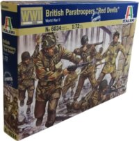 Italeri, II. világháborús brit ejtőernyősök, 1:72