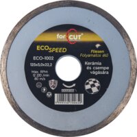 Forcut ECO-1002 gyémántvágó, 125mm, folyamatos élű Forcut ECO-1002 gyémántvágó, 125mm, folyamatos élű