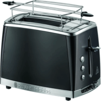 Russell Hobbs Matte Black 26150-56 kenyérpirító, 2 szeletes, matt fekete