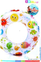 Intex mintás úszógumi, 61cm, halacskás