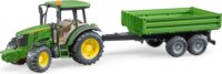 Bruder, John Deer 5115M traktor utánfutóval