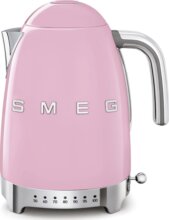 SMEG Retro vízforraló állítható hőfokkal, 1,7 l, rózsaszín