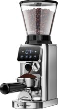 Amzchef CE-CG209-SV kávédaráló, 150W, Ezüst