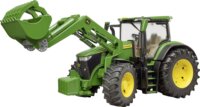 Bruder, John Deere 7R 350 traktor homlokrakodóval