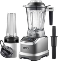 AMZCHEF ZM5003-GA csészés turmixgép, 1800W, Szürke