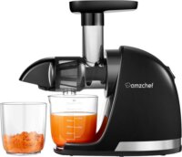 Amzchef ZM1501-BK-SM lassú gyümölcsprés, 150W, fekete