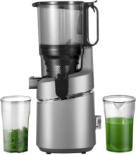 Amzchef SJ-036-GA lassú gyümölcsprés, 250W, szürke