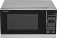 Sharp R242INW mikrohullámú sütő, 800W, Szürke