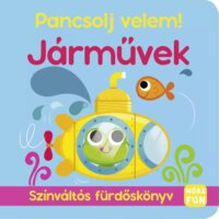 Pancsolj velem! Járművek, Színváltós fürdőskönyv