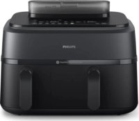 Philips SteamFry+ Dual NA550/00 dupla kosaras forrólevegős sütő (9 l)