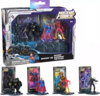DC Comics Metal Force, 4 db-os gyűjthető figura készlet érmékkel