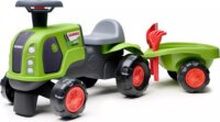 Falk, Baby Claas traktor utánfutóval, világoszöld