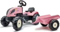 Falk, Country Star traktor pótkocsival, rózsaszín