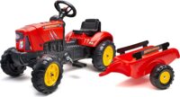 Falk, Traktor Supercharger utánfutóval, piros