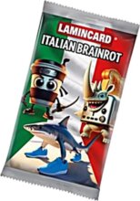 Italian Brainrot Lamincard kártya