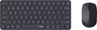 Rapoo 9010M billentyűzet + egér szett (magyar, vezeték nélküli, multi-mode, ultra-slim, sötét szürke)