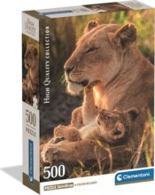 Clementoni, Macskaszerelem kompakt puzzle, 500 darabos
